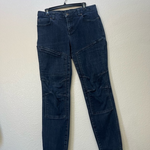 Duluth Trading Co Blue Skinny Jeans - Picture 1 of 7